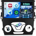 6+128G 8 Core Android 13 Car Stereo for Ford Fusion Mondeo 2013-2019 with Wireless CarPlay Android Auto, 9'' Touchscreen with WiFi GPS Mirror Link Bluetooth FM RDS DSP EQ SWC Backup Camera