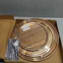 3 Tier Cupcake Stand, Farmhouse Rustic Tiered Serving Tray,3 Tier Serving Tray for Farmhouse Kitchen Decor, Wood Dessert Tray for Tea Party Wedding Server, Decorative Tiered Tray.