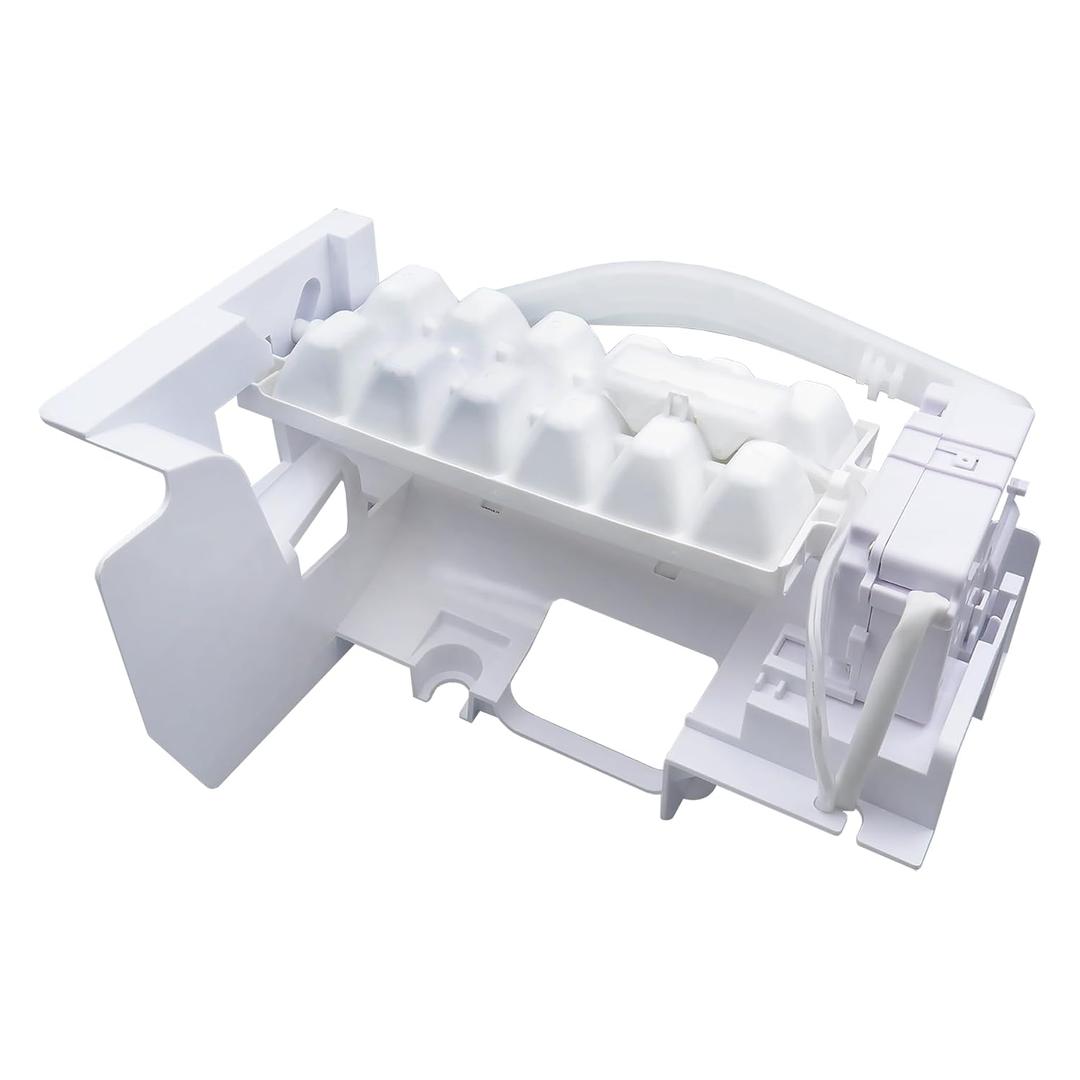 5989JA1005H Refrigerator ICE Maker Assembly OEM Upgraded Compatible with LG LSC27925SBLSC27925STLSC27925SW Suitable for Household Replacement for 5989JA1005H, White