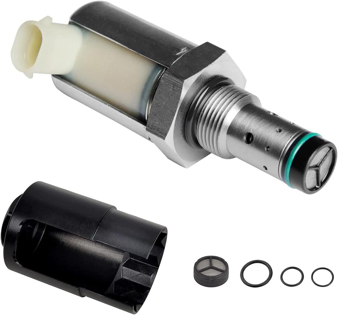 6.0 IPR Valve with Socket Tool Compatible With 2004-2010 Ford E350 E450 2003-2010 F250 F350 F450 F550 Super Duty & Excursion - Replace# CM-5126, 1846057C1 (IPR Valve & Socket Tool)