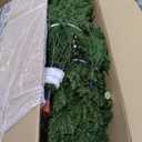 National Tree Company 12 ft Pre-Lit Dunhill Fir Artificial Christmas Tree, 1,500 Clear Lights, 7,794 Tips, Includes Stand, Green