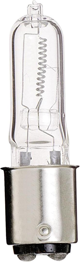 Satco S3147 120V 100-Watt T4 DC Bayonet Base Light Bulb, Clear