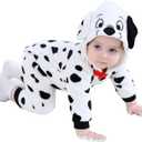 Baby Animal Costumes Toddler Halloween Dress Up Outfit (6-12 Months/Height 26"-29", Dalmatian)