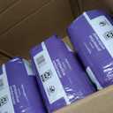 Amazon Basics Incontinence Underwear for Women, Maximum Absorbency, Fresh Protection, Postpartum, Disposable, Odor Protection, Comfortable Fit, Large, Lavender, 54 Count (3 Packs of 18)