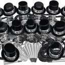 Silver Showboat New Years Party Kit for 100 Guests For New Year Eve Party.