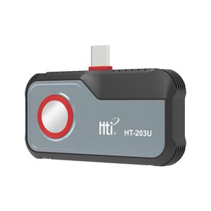 HT-203U Thermal Camera for USB-C Android, 512x384 Super Resolution with 256x192 IR Sensor, -4F~1022F, 50Hz Real-Time Temperature Alarm, Fully Adjustable Focus