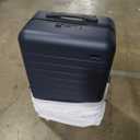 Away Bigger Carry-On Luggage, Lightweight Hardside Large Suitcase with Spinner Wheels, TSA Lock, Airline Approved, Navy Blue