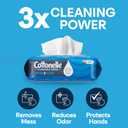 Cottonelle Fresh Feel Flushable Wet Wipes, Adult Wet Wipes, 8 Flip-Top Packs, 42 Wipes Per Pack (336 Total Wipes), Packaging May Vary