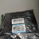 Waterproof Round Patio Furniture Covers - 600D UV Resistant & Anti-Fading, All Weather Outdoor Table and Chairs Set Cover (62"D x 28"H), Tear Resistant, Black