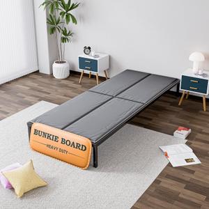 Greaton 15mm Bunkie Board Twin (38x75) – Heavy Duty Under Mattress Support, Low Profile Bed Support Board for Slatted Bed Frame, No Box Spring Needed, Noise Free, Non-Slip, Made in USA