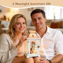 Homazing Wedding Anniversary Lantern Gift for Couple Wife Women Her Husband, Best Anniversary Wedding Gift for Couple Wife Parents 1st, 5th, 25th, 50th