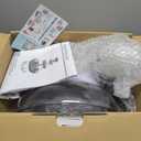 Kusini Drink Fountain for Parties - 1.5 Gal, 3 Tier Punch Bowl Champagne Tower, LED Base, 4 Reusable Cups - Drink Tower Machine for Soda, Juice, Mimosa, Pani Puri Fountain for Party Hosting Supplies