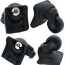 Zoofen Replacement Luggage Wheel Repair Suitcase Bag Parts Spinner Wheels Casters for Travel Customs Box W044 (A Set 4PCS)