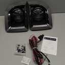 AUTOSAVER88 LED Fog Lights Compatible with 2015 2016 2017 2018 2019 GMC Sierra 2500 HD / 3500 HD Fog Lamps with Switch and Wiring Kit Foglight