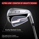 POSSOT Individual AW Iron Golf Club 49 Degree Silver Right Handed Steel Shaft