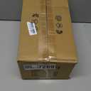 LINGCMP Mid Century Wall Sconce Walnut Texture Glass Globe Wall Lighting Wood Industrial Farmhouse Wall Light Bedside Indoor Retro Industrial Wall Mounted Lamp for Living Room Bedroom Bathroom (Brown)