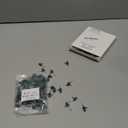 120 Pcs Christmas LED Replacement Bulb Mini Wide Angle LED Xmas Bulbs Tree Light Outdoor String Light Replacement for Christmas Garden Party Decor(Green Base with Warm White Bulb)