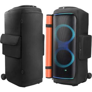 Speaker Case Compatible with JBL PartyBox 720 Portable Speaker, Outdoor Party Travel Dust Cover Protective Case Storage Bag with Pockets for JBL PartyBox 720 and Accessories