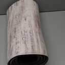 KIMODE Anti Fatigue Kitchen Mats for Floor 2 Piece, Cushioned Abstract Kitchen Rugs,Memory Foam Kitchen Floor Mats, Standing Desk Mats for Laundry, Office, Sink Light Brown Multi 17"x47"+17"x29"