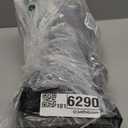 Magnetic Insulated Door Curtain Fits 30"x80" Doors  Thermal Door Cover for Winter with Clear Window, Window Insulation Kit & Doors Draft Stopper to Keep Cold Air Out for Front Doorway Home  Gray