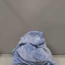 BEDELITE Fleece Full Comforter Set -Super Soft & Warm Fluffy Light Blue Bedding, Luxury Fuzzy Heavy Bed Set for Winter with 2 Pillow Cases