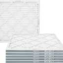 Amazon Basics 20x20x1 Air Filter 6-Pack, MERV 11 AC Furnace Filters, Dust, Pet, Allergen Control , Electrostatic (Actual Size: 19.75 x 19.75 x .75)
