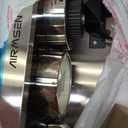 AIRMSEN Espresso Machines with Burr Grinder, 20 Bar, Milk Frother Steam Wand, Stainless Steel Coffee Maker for Home - Cappuccino Latte & Cold Brew Iced Coffee Maker & Americano