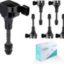 6PCS UF349 Ignition Coil Pack For Infiniti I35 QX4 (3.5L 4.0L) For Nissan NV1500 NV3500 2012-2019,NV2500 2012-2020,Suzuki Equator 2009-2012 3.5L 4.0L V6 C1406 50075 5C1403 CFU349