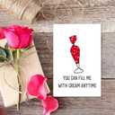 2 x Rude Valentines Day Card for Husband, Funny Card for Men, Boyfriend (#46)