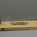 NAMSAN Clear Dog Umbrella for Small Dogs, Dog Umbrella Leash Keeps Dogs Dry in Rain Walking, Adjustable Leash, Self-Assembly (Gen-2)