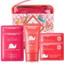 Gifts for Women Skin Care Set, 8 Pcs Spa Gifts for Women Complete Travel -Size Spa Kit Skincare Gift Set Teens Birthday Galentines Day Party Favors Valentines Mothers Day Gift