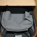 UPPAbaby Minu V3 Travel Stroller - Lightweight & Compact - Greyson (Charcoal Mélange/Carbon Frame/Saddle Leather)