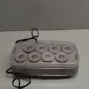 INFINITIPRO BY CONAIR Ceramic Flocked Hot Rollers for Long, Medium, and All Hair - Hair Curler - Hair Roller Clips Included - 2 inch Rollers