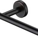 JQK Toilet Paper Holder Oil Rubbed Bronze, 5 Inch 304 Stainless Steel Thick 0.8mm Tissue Paper Dispenser for Bathroom, Hold Mega Rolls Wall Mount, TPH100-ORB (Bar)