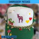 3 x Smart Ass Patch Iron On Embroidery Patch for Backpacks Hats Jeans Bags, Size 3" Sewing Patches, Sarcastic Animal Appliques for Clothes, Funny Embroidery Patches, Humor Adult Gift for Boy Girl