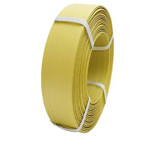 Poly Strapping 1/2" Plastic Strapping, Banding Strapping Roll, 330 Feet Length, 600 lbs Break Strength (Yellow)