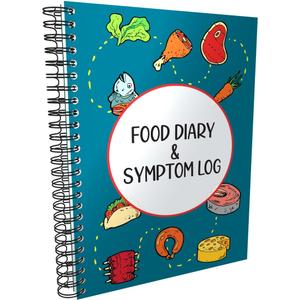 Food Diary and Symptom Log - Track How Your Diet Affects Your Symptoms | for IBS, Allergies, Intolerance, Crohns/IBD | A5 (5.8 x 8.3) Spiral Bound