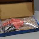 3/4" NPT Automatic Fuel Nozzle, Gas Pump Nozzle with Fuel Hose Swivel & Hook. Auto Shut-Off, Max Flow 16 GPM, 3-Speed Padlock. For Gasoline, Diesel, Kerosene, Biodiesel up to B20. Red