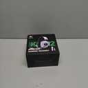 Wireless Gaming Headset with Noise Canceling Microphone for PC, PS5, PS4, Switch, Mac, 2.4 GHz Wireless & Bluetooth 5.4 Gaming Headphones, Cool RGB Lighting, 50Hr Battery, 50mm Drivers(White Black)