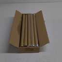 Blackout Curtain Rod, Adjustable Extra Long 5.5-12.7Ft, Wrap Around Heavy Duty, French Return, Room Darkening, Gold