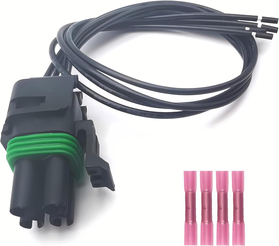 PT127 Wire Connector 4-Way Pigtail Fits GM Original Equipment Multi-Purpose Pigtail (Male)