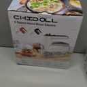 5-Speed Electric Hand Mixer, 800W Handheld Mixer with Turbo for Baking & Cooking, Kitchen Food Mixer with Storage Case & 6 Stainless Steel Attachments (2 Beaters, 2 Dough Hooks, 2 Whisks)-Black