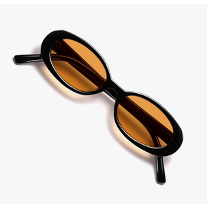 VANLINKER Polarized Retro Oval Sunglasses for Women and Men Small 90s Style VL9580