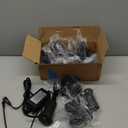 LED Outdoor In Ground Lights with Protecting Shell, Warm White 2.36in Low Voltage 12V DC IP67 Waterproof, Electric Wired Recessed Landscape Well Lighting for Outside Yard Floor, 12 Pack Black