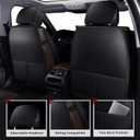 MIROZO Seat Covers for Car,Waterproof Seat Cover Full Set Vehicle Cushion Cover Automotive Seat Protector Breathable Universal Fit for Most Sedan, Truck and SUV for Tacoma CX5 Chevy