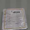 12 PCS Bridesmaid Proposal Gifts Bridesmaid Hair Clips Bridesmaid Scrunchies Bridal Shower Gifts Silk Satin Soft Hair Accessories Bridesmaid Wedding Favor Women Girls (Gold & Green)