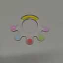 Haakaa Dinky Digits Palm Teether, Baby Teething Toys, Food Grade Silicone Teethers for Babies 0-6 Months/6-12 Months, BPA Free Teething Relief Baby Chew Toys