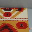 Sun Orange Anti-Pill Premium No-Sew Throw Fleece Fabric Kit (72x60)