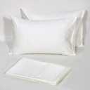 800 Thread Count Pillow Cases 100% CottonStandard 2026 Inch Set of 2WhiteSoft Quality Sleep (White, Standard)