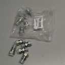 10 Pack Hydraulic Hose Fittings: 3/8" NPSM Female x 3/8" NPTF Male, Hydraulic End Connector Swivel Fitting Kits with Protection Cover
